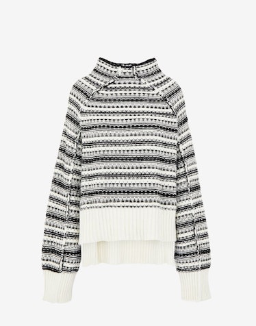 Maison Margiela Reversed High-Neck Sweater