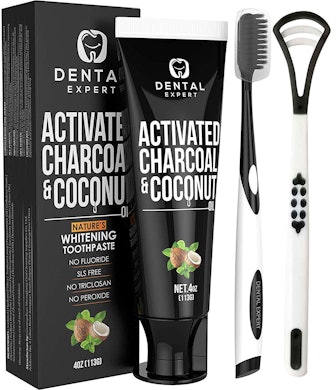 Dental Expert Activated Charcoal Teeth Whitening Toothpaste