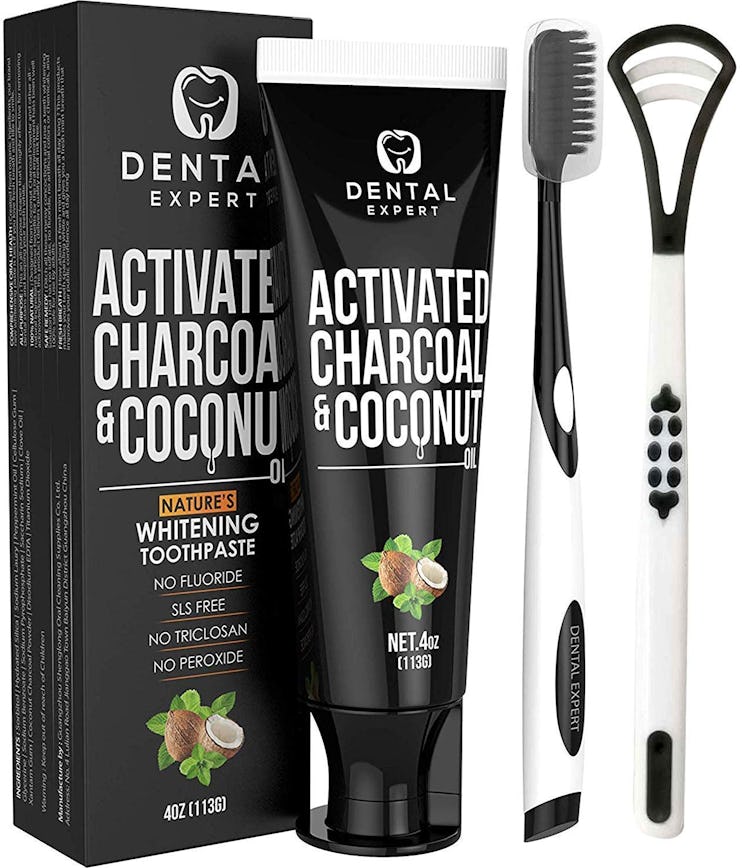 Dental Expert Activated Charcoal Teeth Whitening Toothpaste