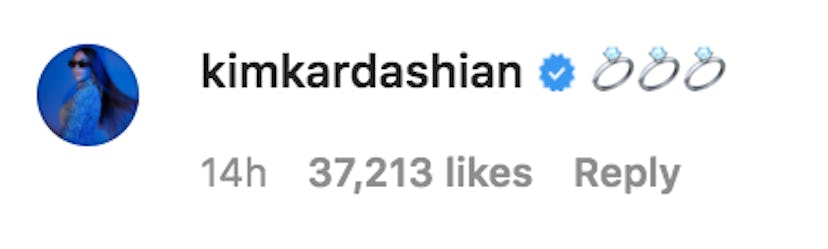 Kim Kardashian is Kourtney Kardashian's younger sister.