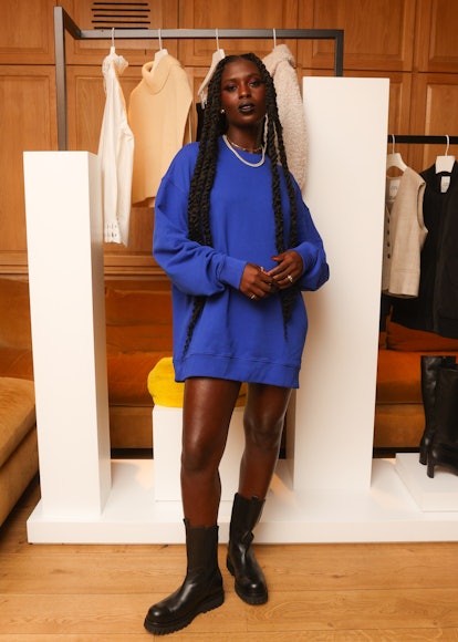 Jodie Turner-Smith hosted a cocktail party with COS in Los Angeles to celebrate its Fall 2021 collec...