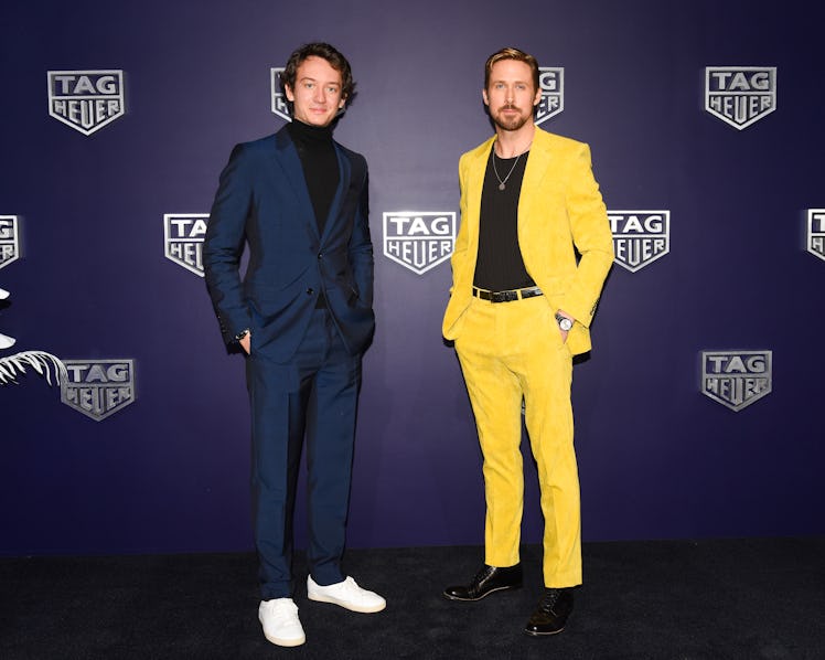 Ryan Gosling and Frédéric Arnault at the Tag Heuer event in Los Angeles.