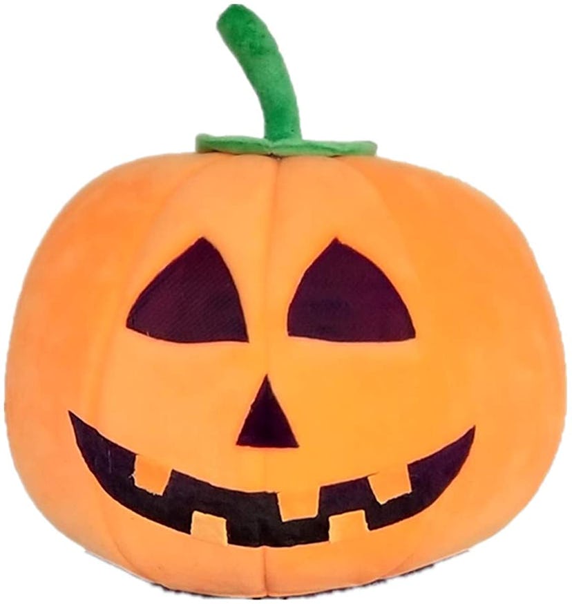 Plush Pumpkin Lamp Costume Mascot Mask