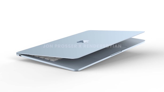 MacBook Air 2022 laptop with redesign