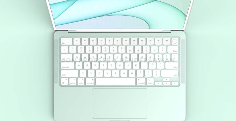 2022 MacBook Air concept render by Ian