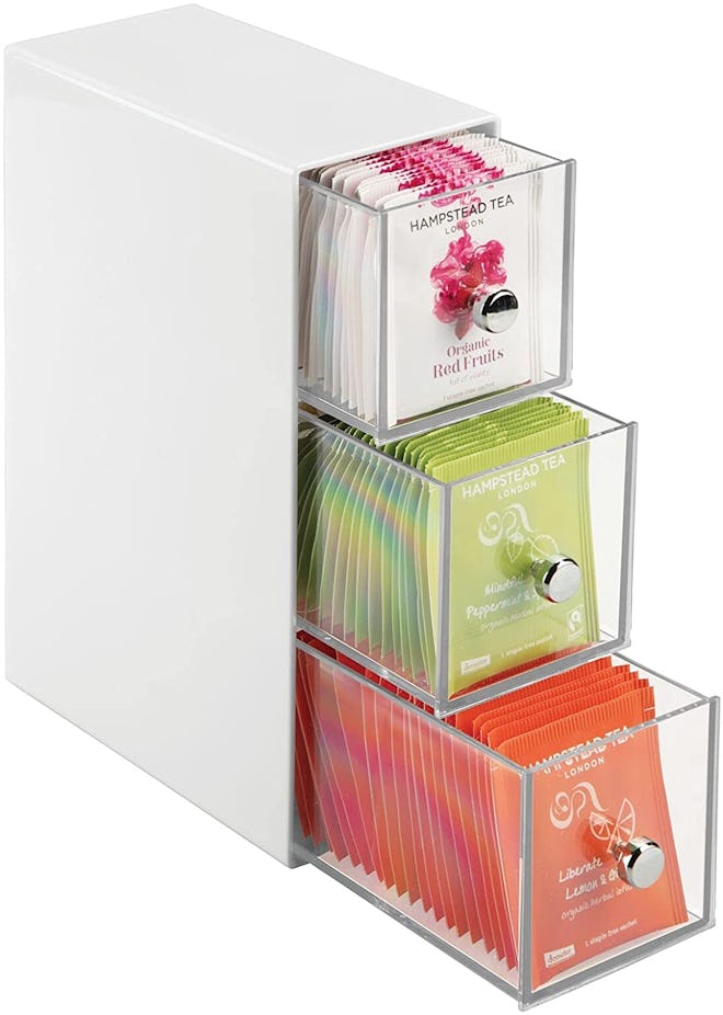 mDesign Stackable Pantry Organizer