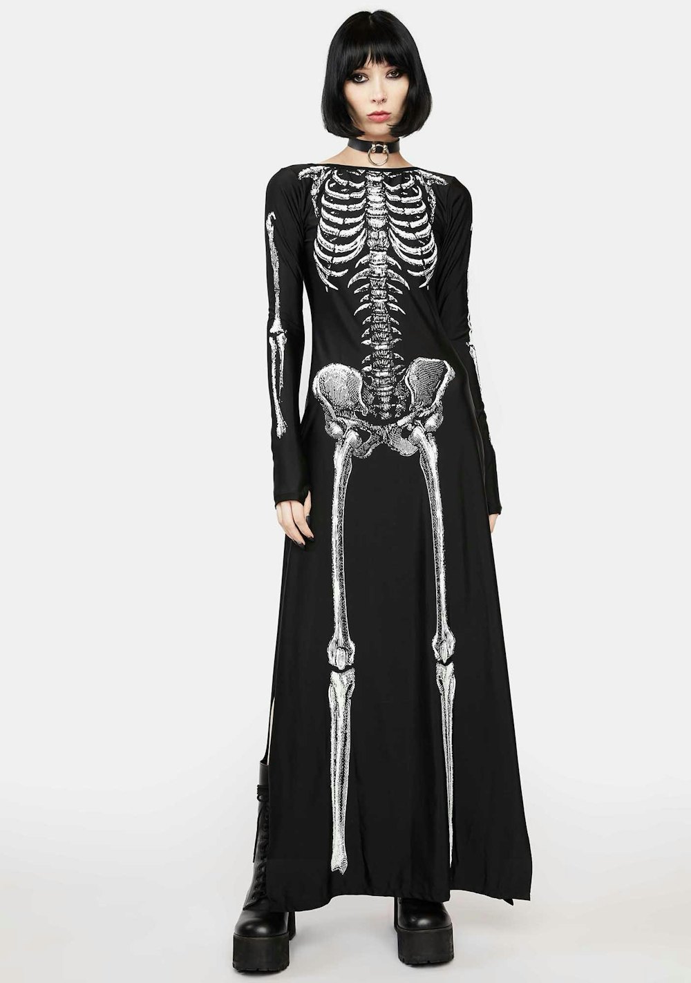 Bone-afied Babe Maxi Dress