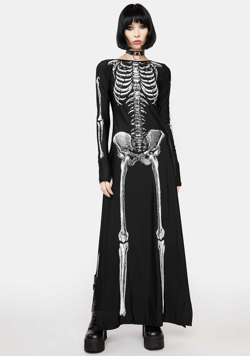 Bone-afied Babe Maxi Dress