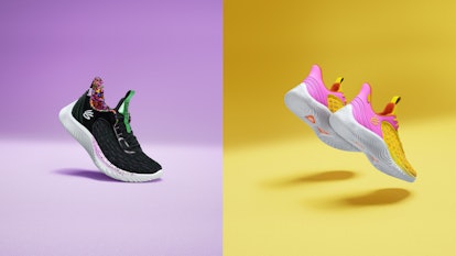 Curry Flow 9 colorways, "Count It" (left) and "Play Big" (right)