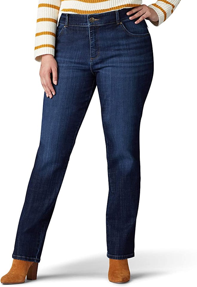 Lee Plus Size Relaxed Fit Straight Leg Jean