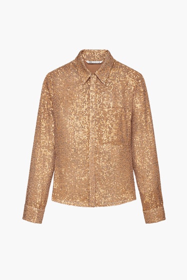 Sequin Shirt Limited Edition from Zara Studio Fall/Winter 2021.