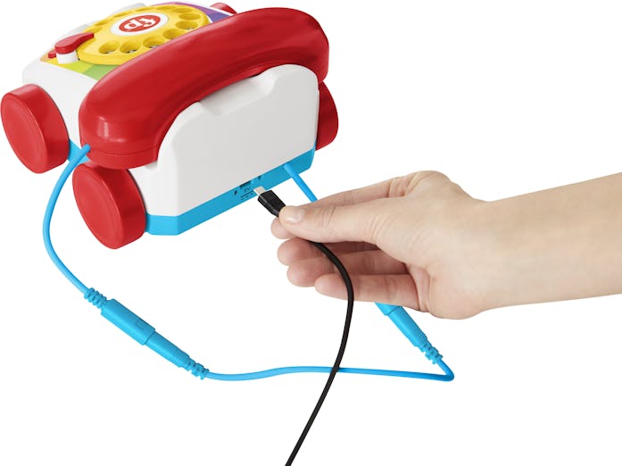Mattel is releasing its iconic toy telephone as a real, Bluetooth-enabled handset for smartphones.