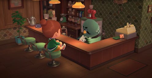 Brewster's Café in Animal Crossing: New Horizons 