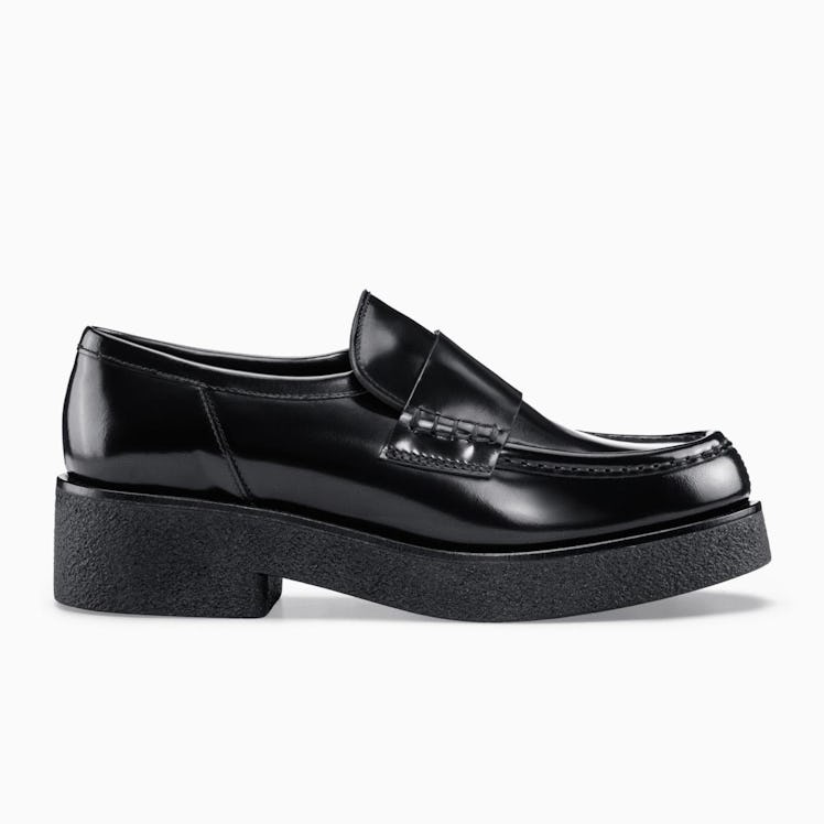 Bari Glossed Black Loafer Koio