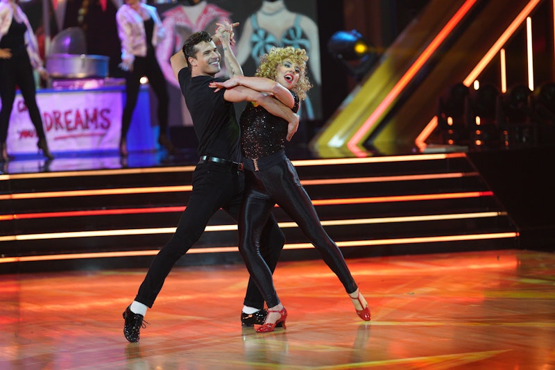 Melanie C and Gleb Savchenko performing on 'Dancing With the Stars' on Oct. 18. 