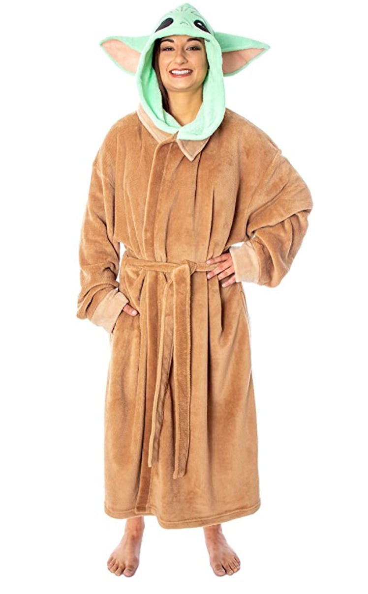 Bioworld Store Star Wars Baby Yoda The Child Adult Costume Plush Robe