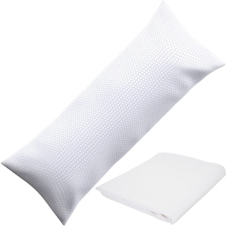 AllSett XXL Shredded Memory Foam Body Pillow