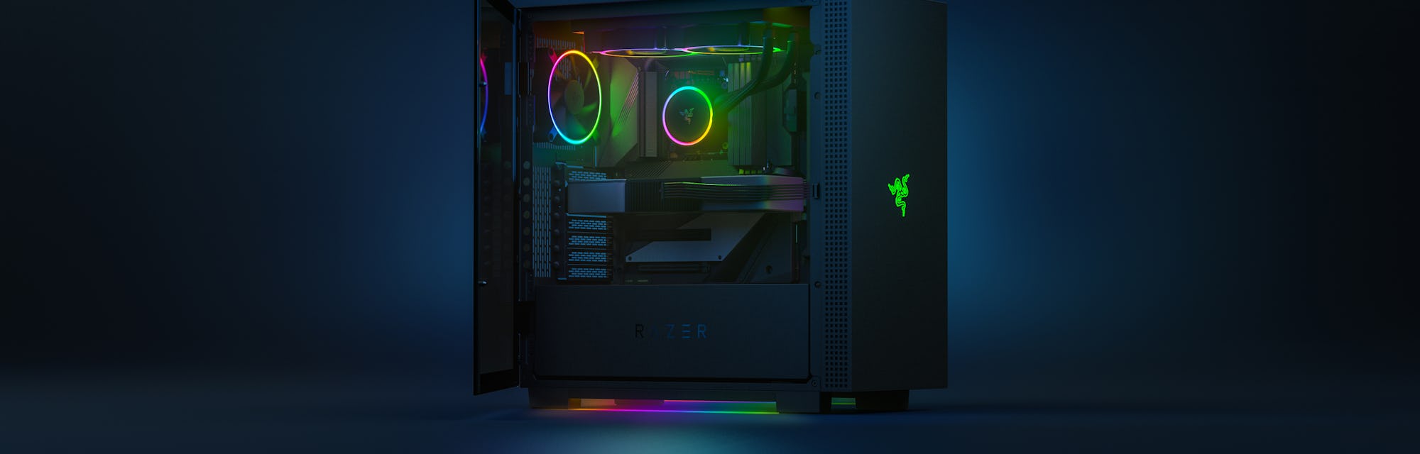 Razer wants to upgrade your PC build with fans, coolers, and PSUs