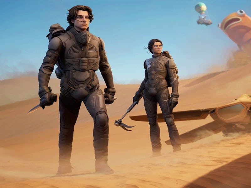 fortnite dune skins wallpaper