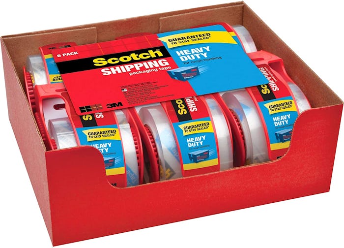 Scotch Heavy Duty Packaging Tape (6-Pack)