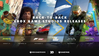 The titles coming to Xbox before the end of 2021.
