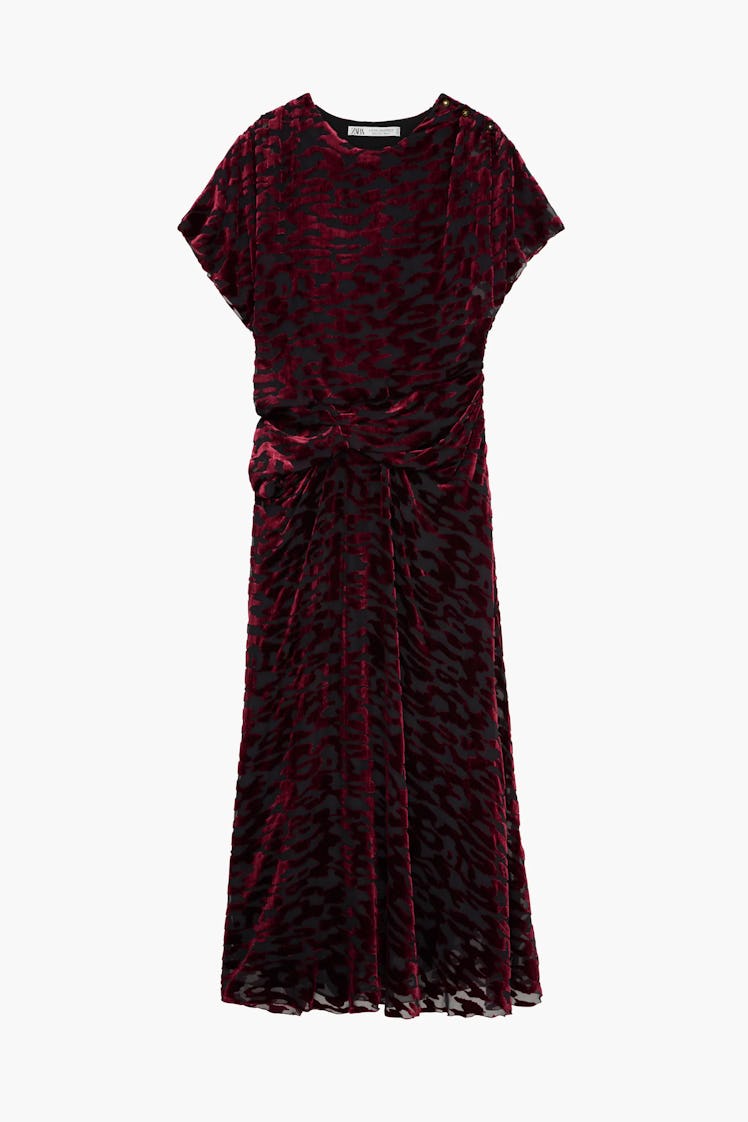 Limited Edition Draped Dress from Zara Studio Fall/Winter 2021.