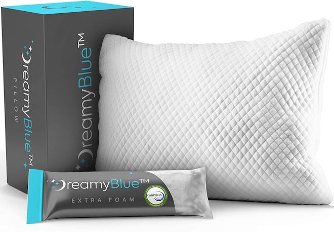 DreamyBlue Shredded Memory Foam Fill Pillow