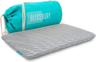 BLISSBURY Thin Memory Foam Pillow