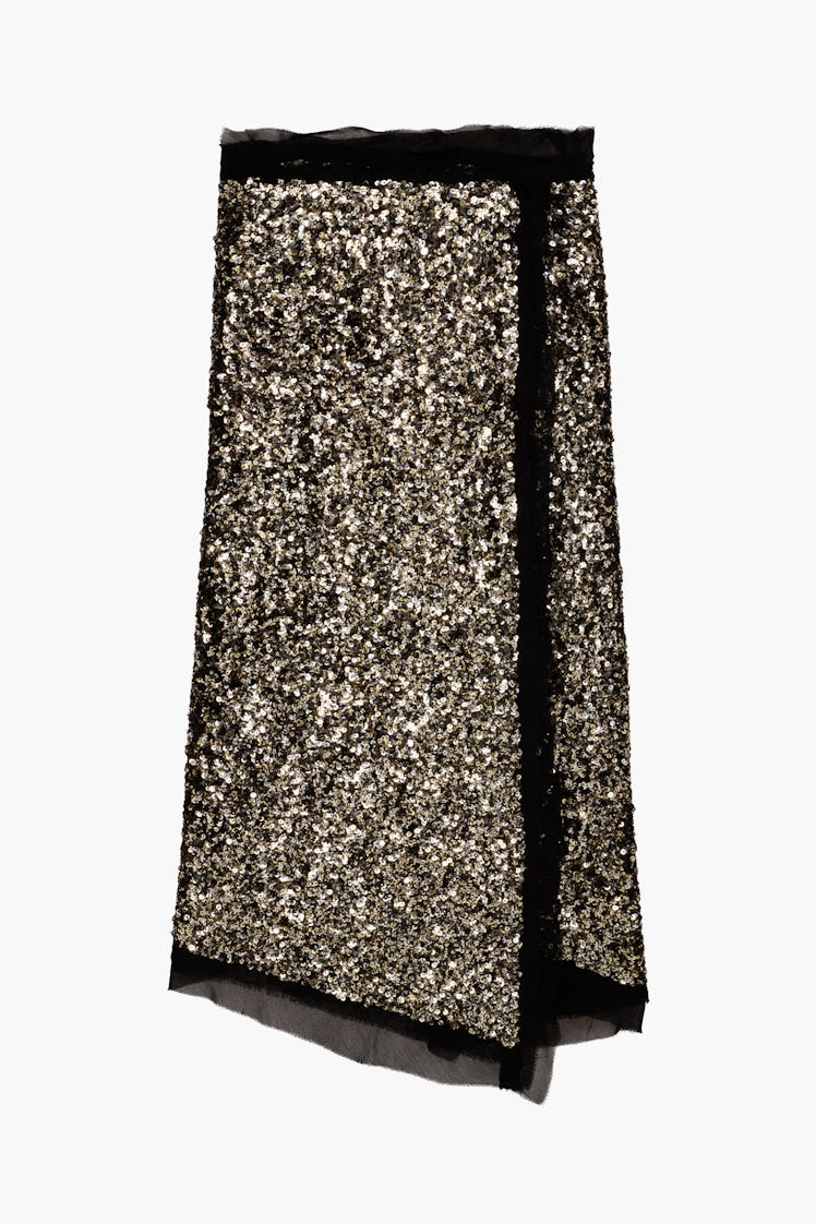 Limited Edition Sequin Skirt from Zara Studio Fall/Winter 2021.