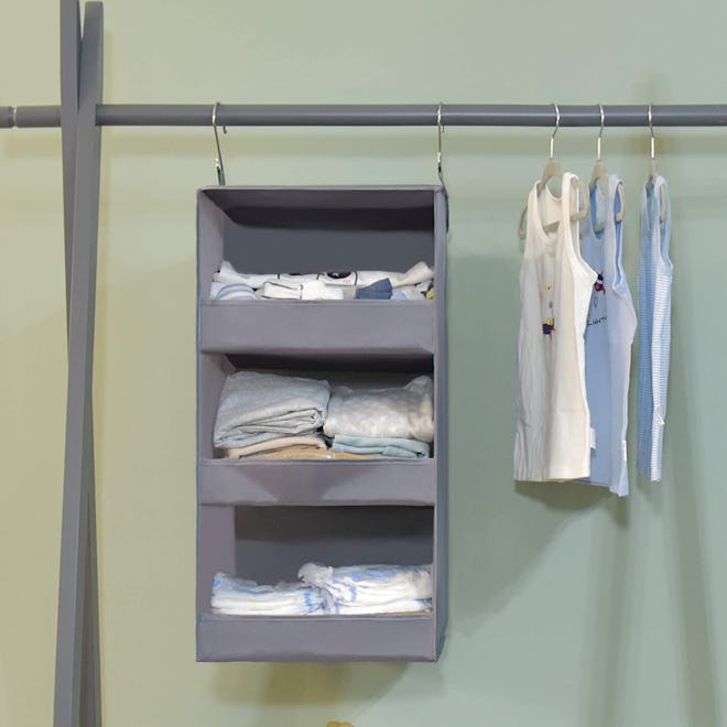 GRANNY SAYS 3-Shelf Hanging Closet Organizer