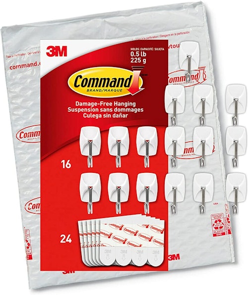 Command Small Wire Hooks (16-Pack)
