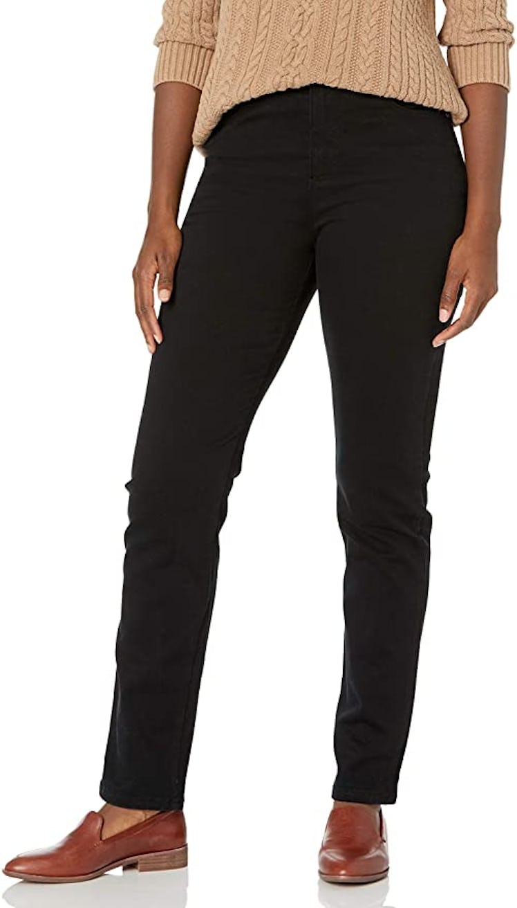 GLORIA VANDERBILT Classic Amanda High Rise Tapered Jean