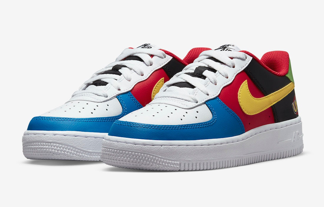 Rainbow air cheap force ones