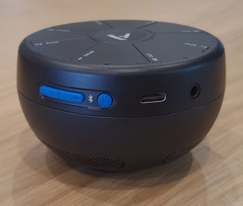 The Orba music mixing device now as an accompanying app for making music videos.