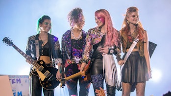Jem and the Holograms Netflix movie sci-fi musical