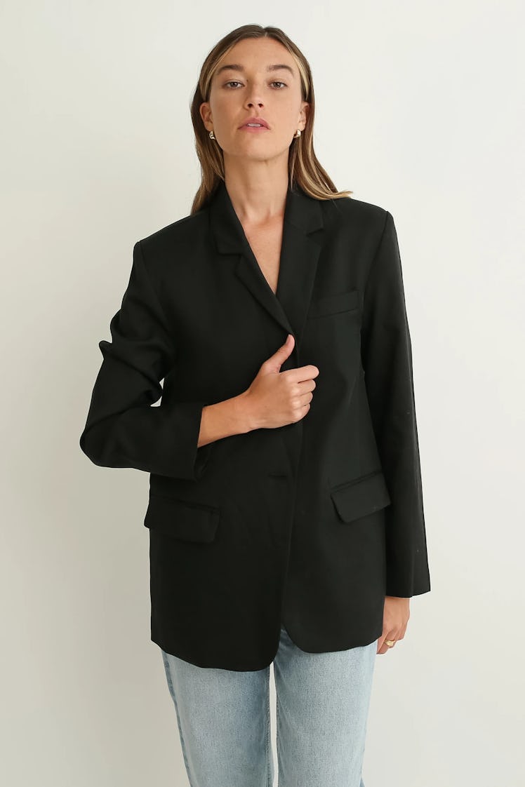 black blazer