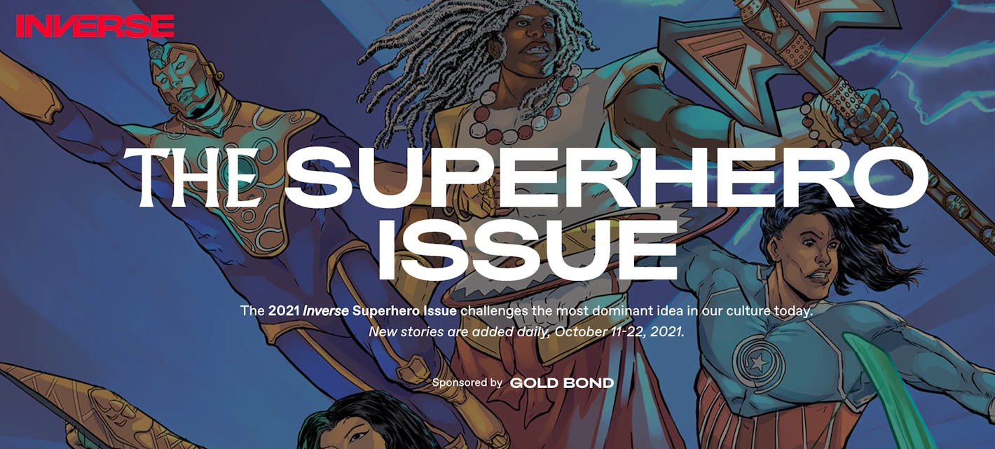 Read the full superhero issue here