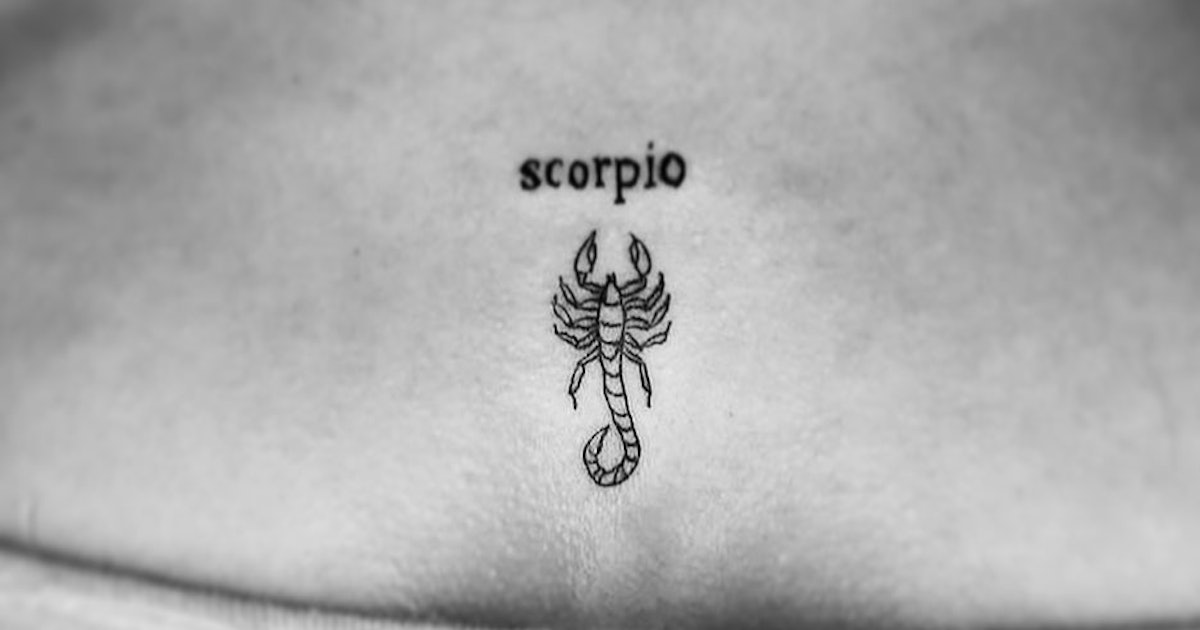 21 Scorpio Tattoo Ideas For the Most Intense Sign of The Zodiac