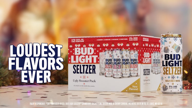 Here's where to buy Bud Light's holiday 2021 seltzer pack  to try the new flavors.