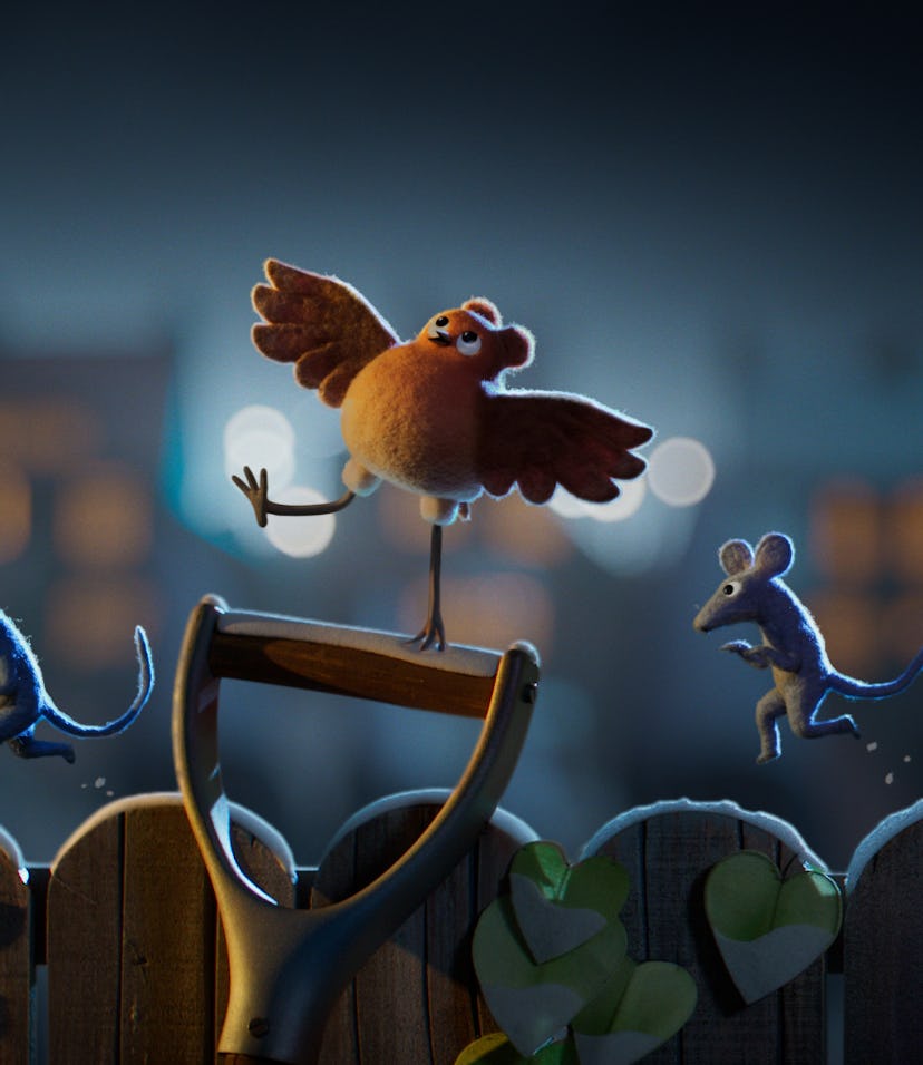 'Robin Robin' is one of many movies for families premiering in 2021.