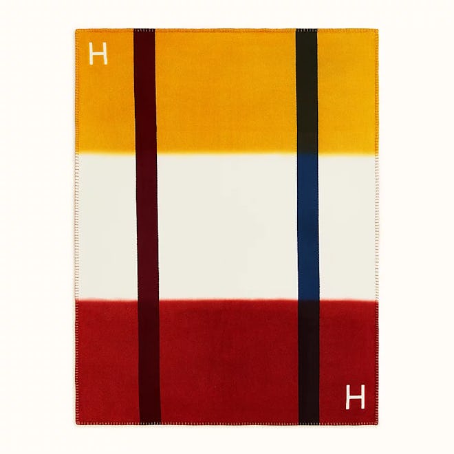 Hermès H Dye blanket
