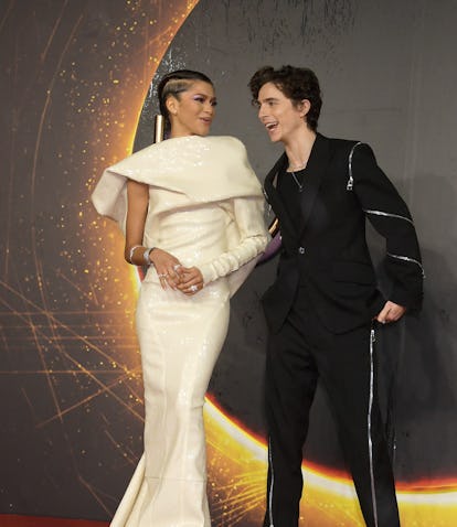 Timothée Chalamet and Zendaya — whose zodiac signs are a friendship match made in heaven — attend a ...