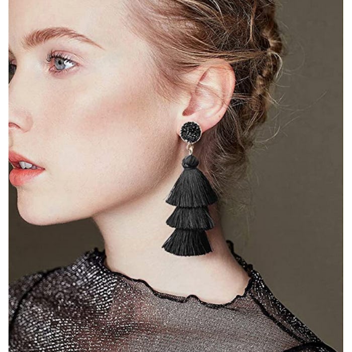 Me&Hz Tiered Tassel Earrings