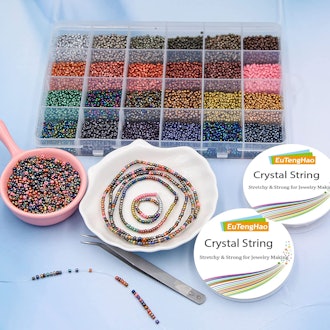 EuTangHao Glass Seed Jewelry-Making Kit