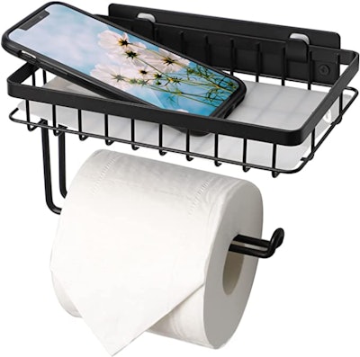 LKKL Toilet Paper Holder With Shelf