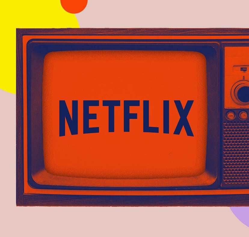 Netflix's logo on a TV