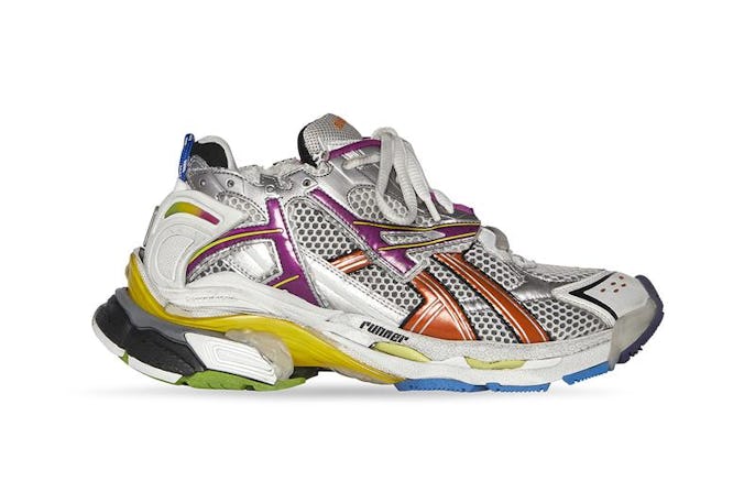 Balenciaga rainbow Runner sneaker