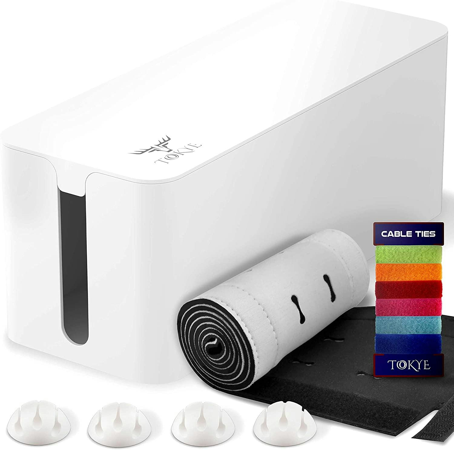 TOKYE Cord Organizer and Cover with Cable Kit