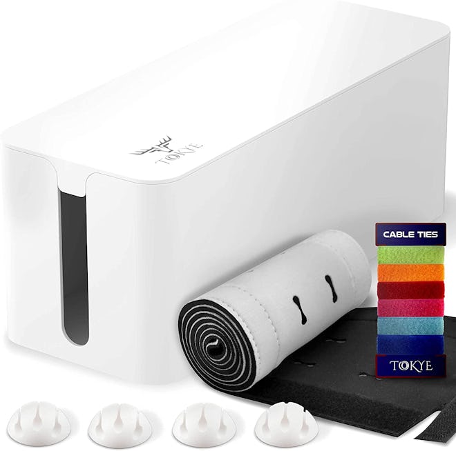 TOKYE Cord Organizer and Cover with Cable Kit