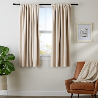 Amazon Basics Room-Darkening Curtains